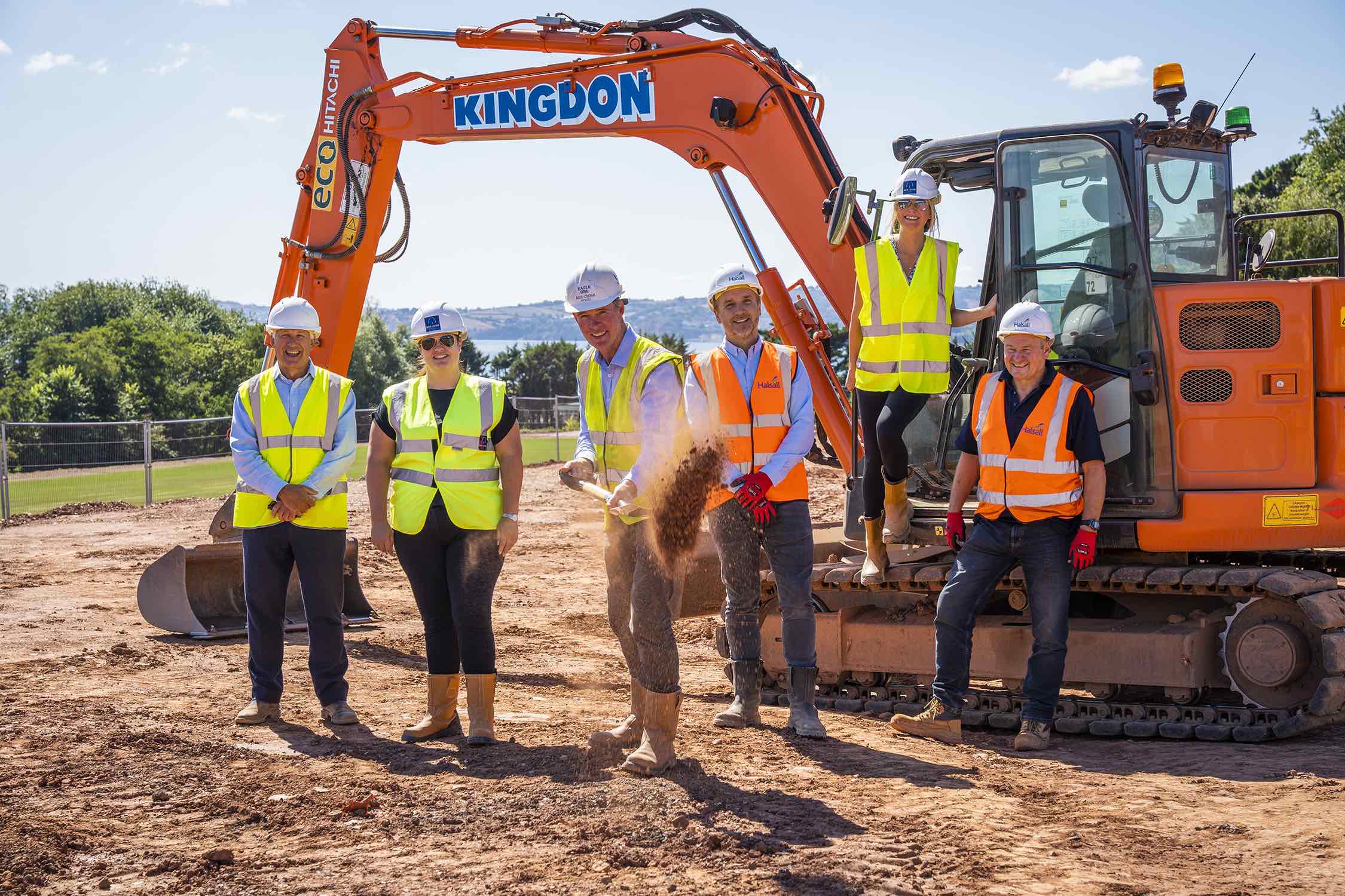 Construction underway at luxury development for the over 55s in Exmouth